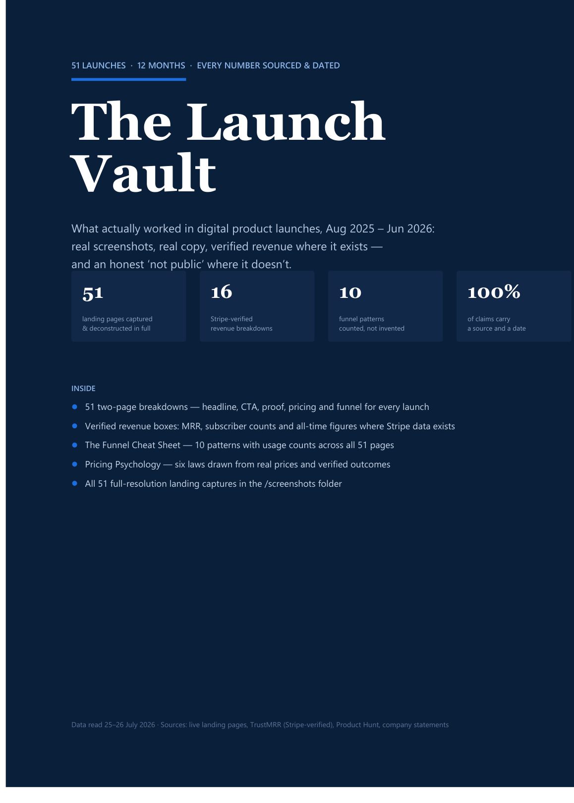The Launch Vault cover